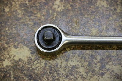 Snap on Ratchet FL749 3/8 Drive Long Handle Round Head Fine Tooth 
