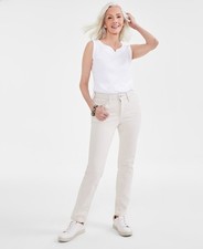 Style Co Women's Mid-Rise Stretch Slim-Leg Jeans, Aspen, sz 8