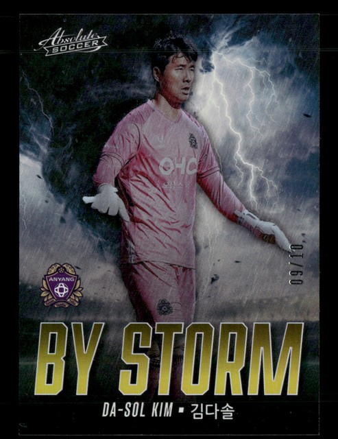 DA-SOL KIM 2025 Panini Absolute K League By Storm Gold /10 #17