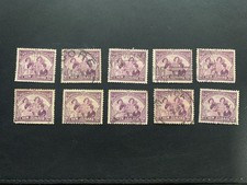 NEW ZEALAND 1946 PEACE 2D PURPLE ROYALTY IN PEACE LONG MAY THEY REIGN USED LOT