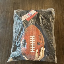 Rihanna FENTY Mitchell & Ness Black Football NFL Icon Super Bowl Hoodie Size XL