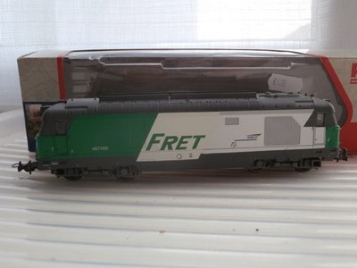 SNCF DIESELLOK BB 67466 LIVREE FRACHT PIKO Ref 95171