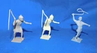 Mar Ben Hur reissue Playset  chariot Drivers (3) W/whips 54mm