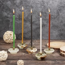 Diveevo Kerzen №60 L: 20,5 cm Reine Bienewachs dünne Kirchenkerzen durchgefärbt