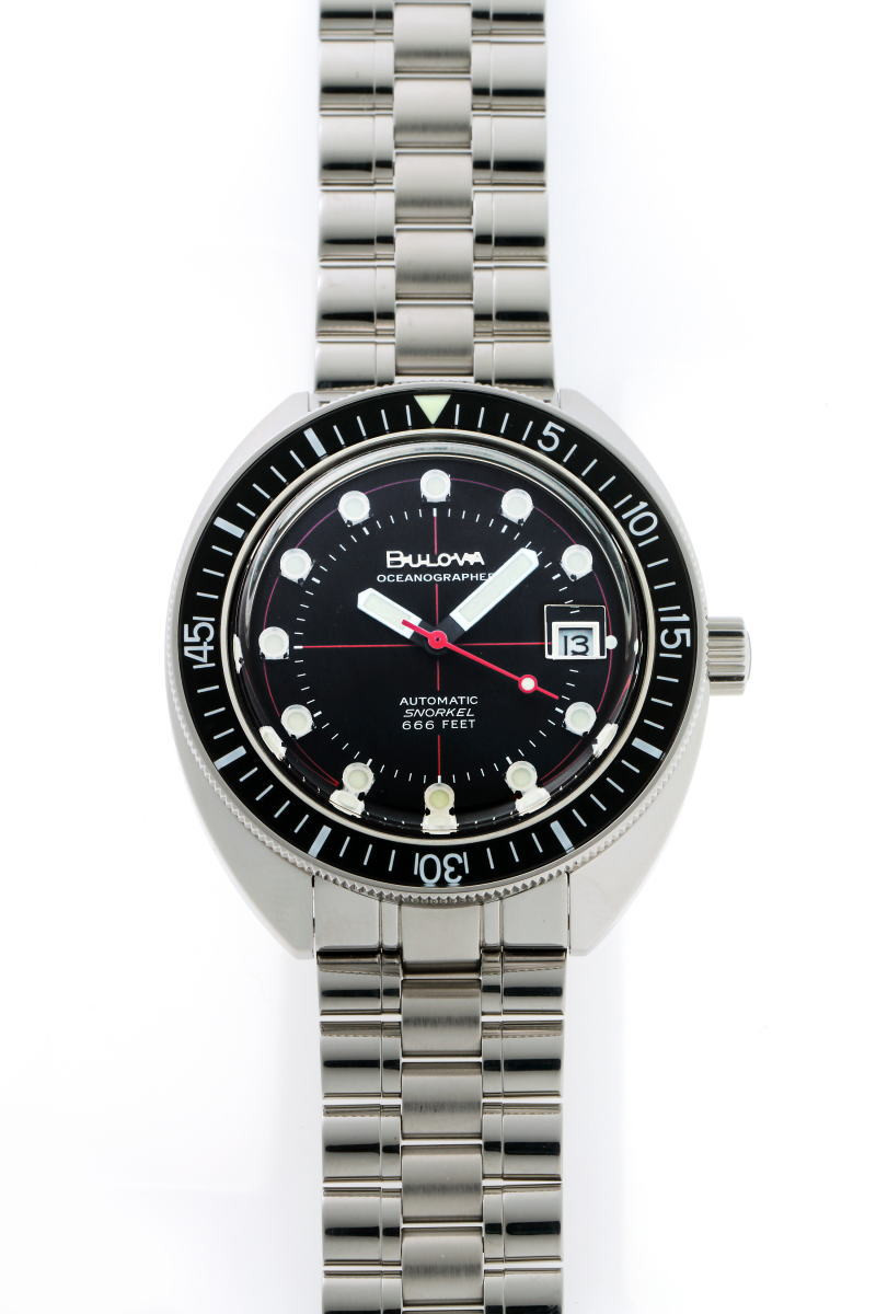 BULOVA WATCH OCEANOGRAPHER DEVIL DIVER 96B344 AUTOMATIC WINDING