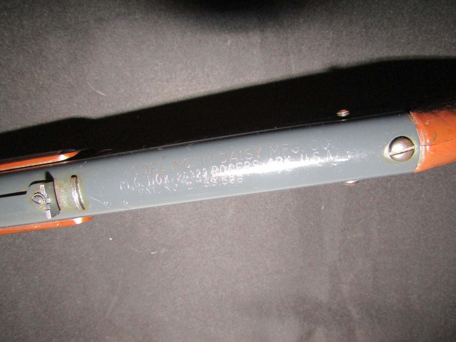 Vintage Daisy Model 111 Air Rifle BB Gun Cougar Graphics Working Condition thumbnail 2