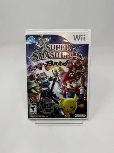 Super Smash Bros. Brawl (Nintendo Wii, 2008) Complete w/ Manual - Tested