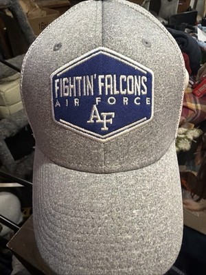 Fightin  Falcons Air Force Light Gray Hat Grey