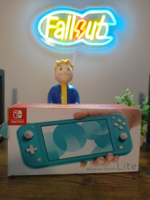 Nintendo Switch Lite Turquoise Handheld Console - Open Box