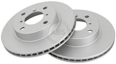 2x Bremsscheibe A.B.S. 16625 für EG BALENO SUZUKI SWIFT 2 EA MA 413 SY413 16V