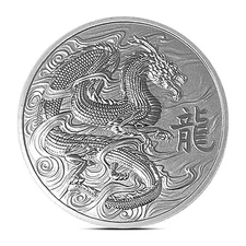 2024 1oz Ascension Jody Clark Dragon Silver Coin