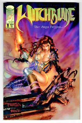 Witchblade # 1 (9.4) 1995 Early Image Bad Girl Never Fully Opened Tight Copy  
