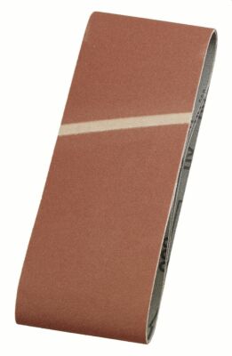 KWB Schleifbänder für Bandschleifer, 100 x 560 mm, Edelkorund, 3er Pack