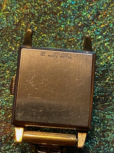 RARO orologio vintage Gruen "Veri-Thin" tutto originale "stile infermiera" e funzionante! - Foto 4 di 8