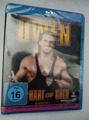 Owen Hart - Hart Of Gold Blu-ray , WWE , Wrestling , 2- Discs , Neu , Ovp, FSK16