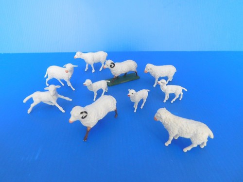 STARLUX / LA FERME : GRAND ET BEL ENSEMBLE DE BELIERS ET MOUTONS - Picture 2 of 6