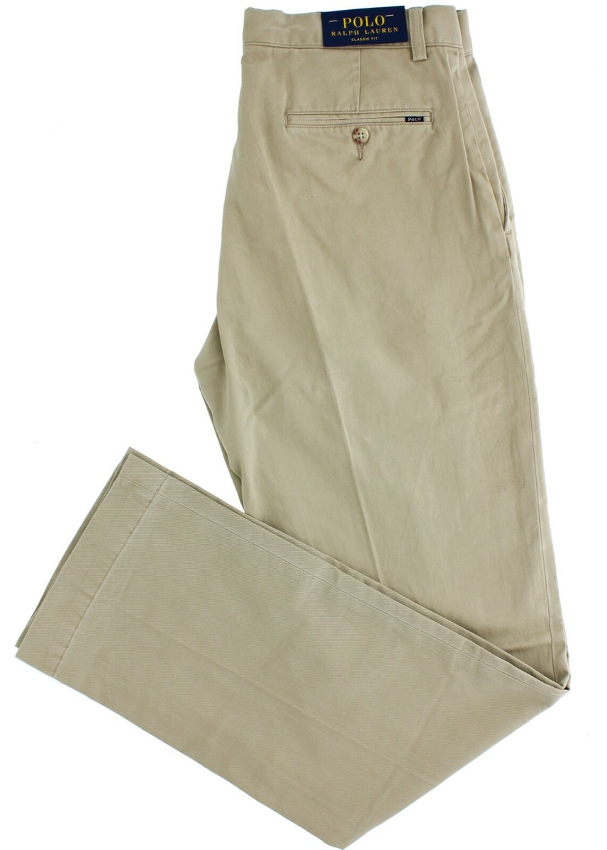 Polo Ralph Lauren Men's Pants Classic Fit Casual Dress Pant Polo Ralph Lauren Men's Pants Classic Fit Casual Dress Pant