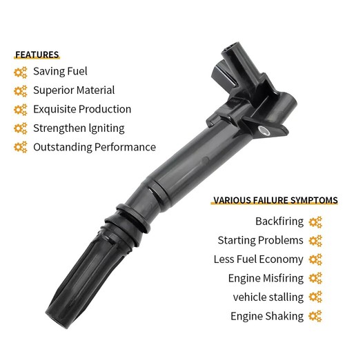 8x Ignition Coil Spark Plug 2010-2017 for Ford F150 F250 F-350 6.2L UF631 UF639 - Picture 9 of 11