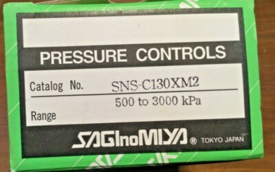 SAGINOMIYA SNS-C130XM2 Pressure Control (500 to 3000 kPa)