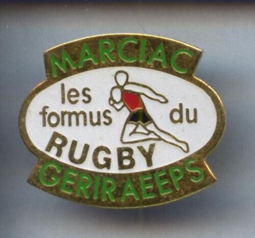 RARE PIN'S PINS.. SPORT RUGBY / FORMUS MARCIAC 32 ¤1S - Picture 1 of 1