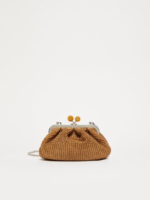 WEEKEND Max Mara Borsa Pasticcino Bag small effetto rafia WE5511095506019 PALMAS