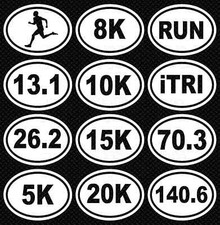 Oval Running Decal 13.1 26.2 5k 8k 10k 15k 20k Run Itri 70.3 Triathlon Oval Running Decal 13.1 26.2 5k 8k 10k 15k 20k Run Itri 70.3 Triathlon