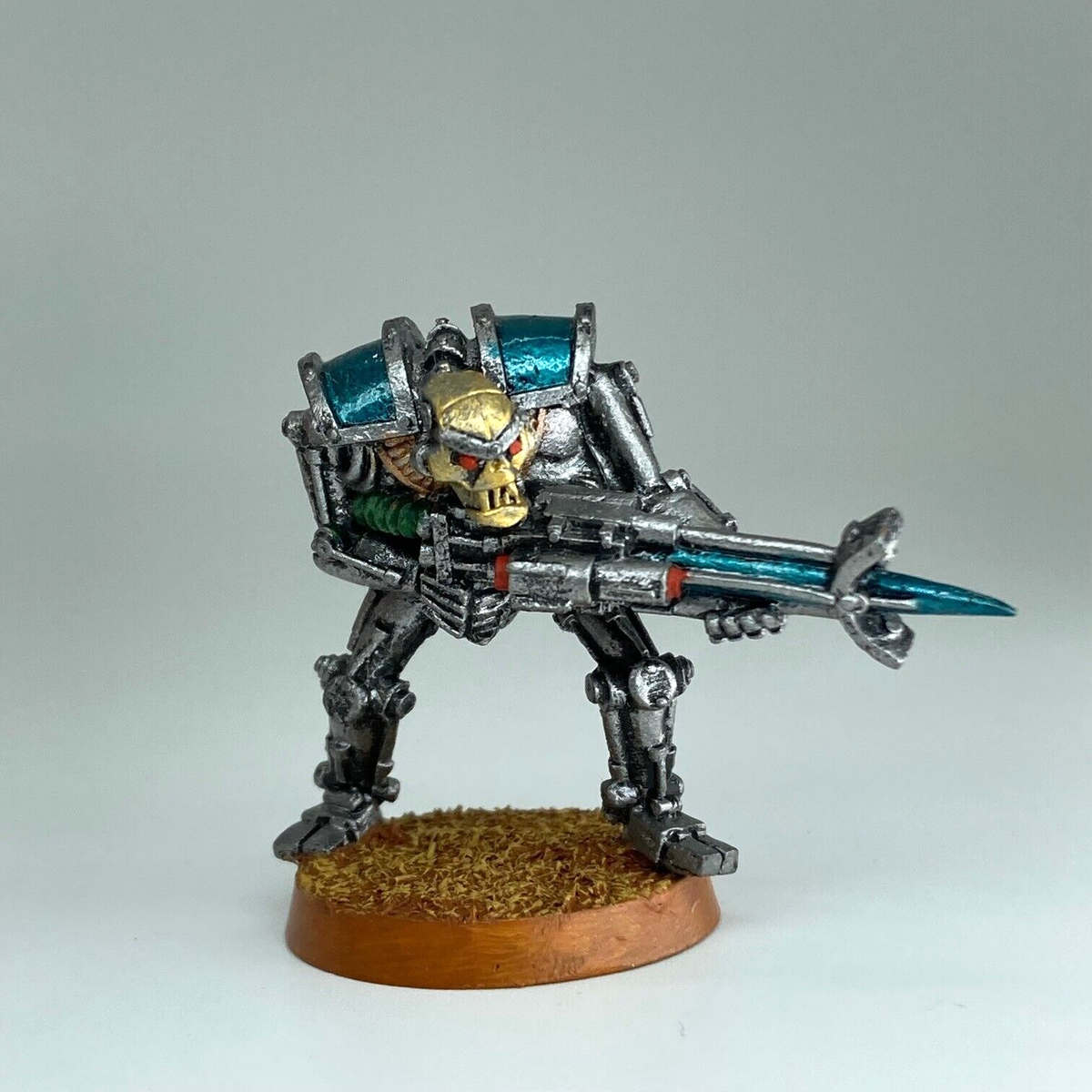 Original Necron Warrior - 1993 - Painted - Warhammer 40K Classic
