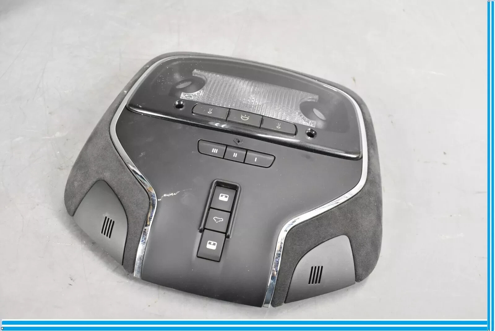 14-16 Maserati Quattroporte M156 GTS Overhead Dome Light Lamp Black OEM