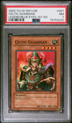 Celtic Guardian LOB-007 The Legend of Blue Eyes White Dragon 1st