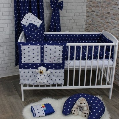 blue star cot bedding
