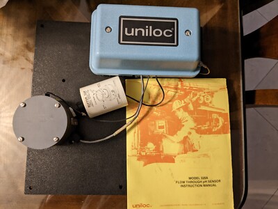 ROSEMOUNT UNILOC pH FLOW THRU SENSOR FACTORY NEW MODEL# 320 | eBay
