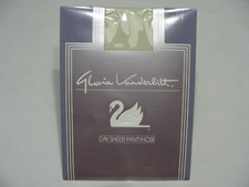 GLORIA VANDERBILT - Off White - Day Sheer - Size A Pantyhose 