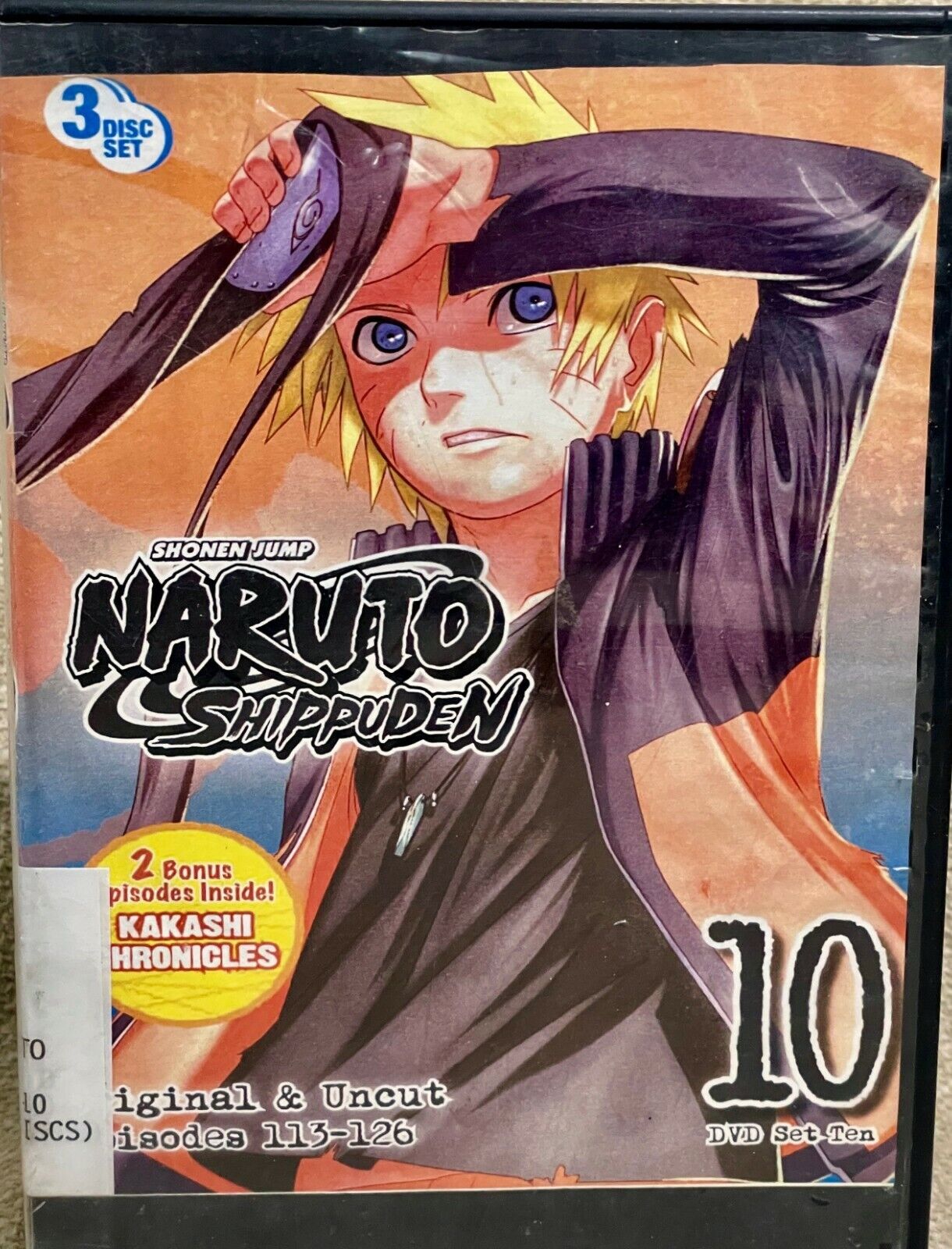 Naruto Shippuden: Uncut - Set 10 (ep.113-126): : Various, Various:  Movies & TV Shows