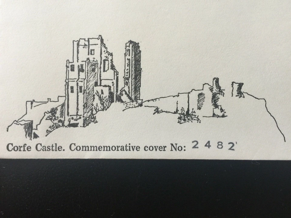 GB HISTORICAL BUILDINGS LIMITED EDITION FDC w/ CORFE CASTLE CDS CAT. £60 - Image 3 of 4