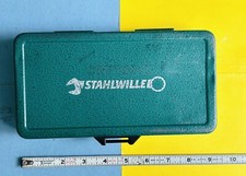 STAHLWILLE  1/4”dr SOCKET SET 29 Pcs 40D 23/6 METRIC 12 POINTS GERMANY