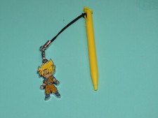New 2DS XL Stylus with Saiyan Charm - Stylus  Charm for Nintendo DS System A