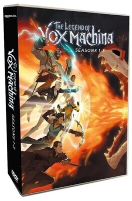 DVD Collection _The Legend of Vox Machina_ Season 1-3  9-Disc Brand new!