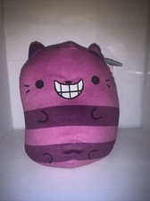 CATS VS PICKLES 143-JUMBO CHESHIRE CAT 8.6"-NWT BEANBAG PLUSH