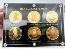 Super Rare NBA All Star Players 87 - 88 mint Proof Set no. 58 