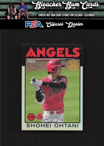 2021 Topps Chrome 86BC-9 Shohei Ohtani 1986 Topps Baseball
