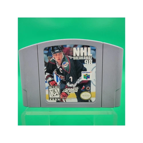 NHL Breakaway 98 Nintendo 64 N64 Hockey Sports Video Game Cartridge