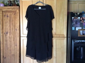 tiered cocktail dress