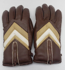 Vintage Youth Vinyl Winter Mittens L 13-16 Insulated Ski Gloves