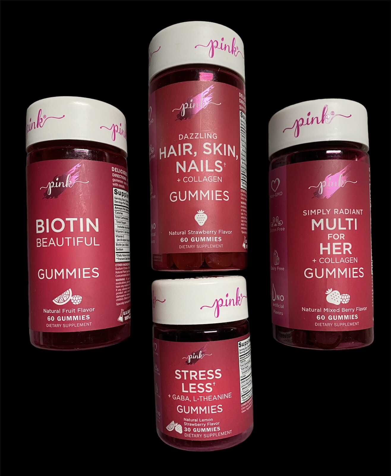 Nature&rsquo;s truth Pink simply radiant vitamin Lot(4 bottles p