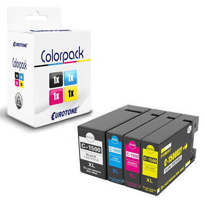 Cartucce XXL Per Canon Maxify MB 2000 Series MB 2750 MB 2755 PGI-1500 Cartucce XXL Per Canon Maxify MB 2000 Series MB 2750 MB 2755 PGI-1500