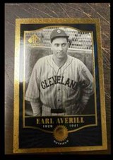 2001 SP LEGENDARY CUTS EARL AVERILL CLEVELAND INDIANS #46