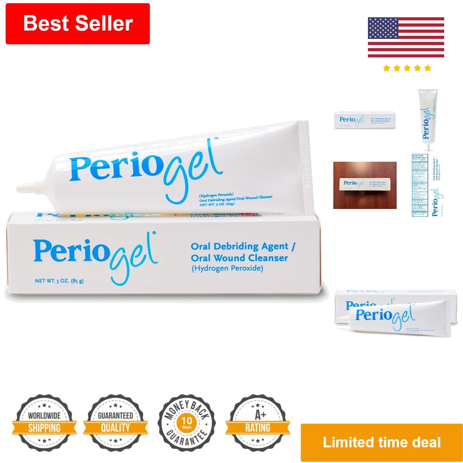 Clinically Proven Perio Gel Whitening Periodontal Treatment 3 oz. eBay