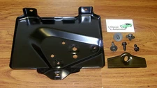 Battery Tray 7pc Kit w/ Hold down Clamp + correct screws 67-69 Camaro Firebird 