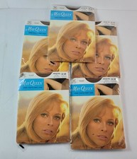 x5 MAY QUEEN 6805 Mesh Stretch Nude Heel Panty Hose Medium 120-150 Lbs 5  6  -5  8  
