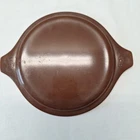 Vintage PYREX 20 - C 17 BROWN CASSEROLE LID replacement With Handles